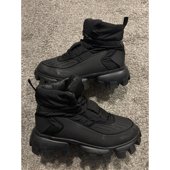 PRADA Cloudbust Thunder Boots Size 9 Black main image 4
